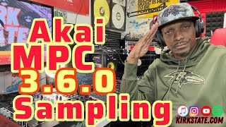 Akai MPC Update 3.6.0 Sampling Vinyl