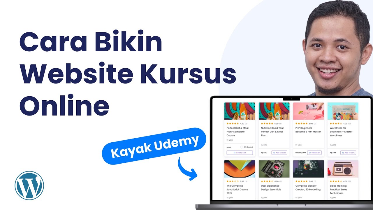 Cara Membuat Website Kursus Online Menggunakan WordPress - Full Lengkap