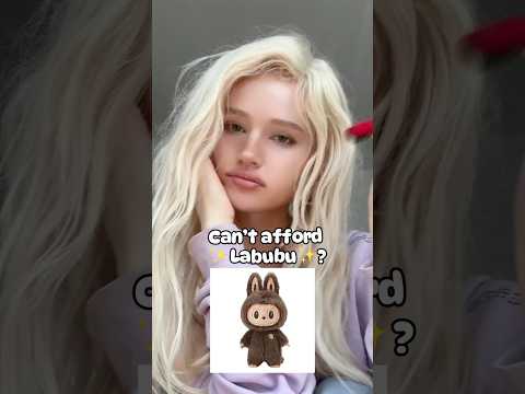 OMG I made my own LABUBU😳😻 - EASY TUTORIAL🤎 | JULIA GISELLA #labubu