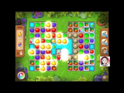 Gardenscapes Level HD 8926.  ✅✅/5. Medium to Hard Level (Took 4 attempts)