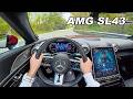 Driving The Mercedes AMG SL43 Can The 2 0L Turbo Base Model Still Thrill POV Binaural Audio