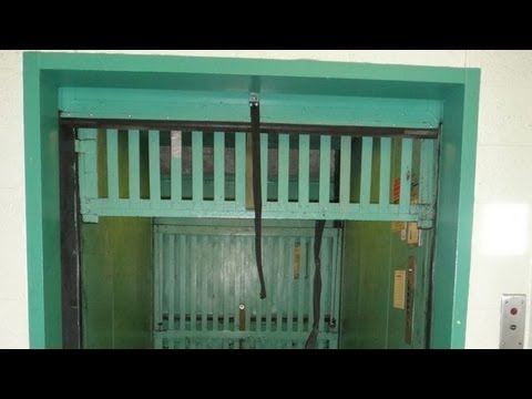 EPIC 1953 Monarch/Dover Traction Freight elevator Williams Hall NCSU Raleigh CJ Anderson Fixtures