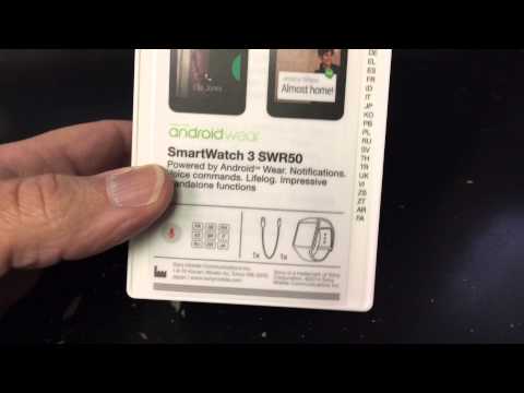 SONY SMART WATCH 3 SWR50 Unboxing Video – in Stock at www.welectronics.com