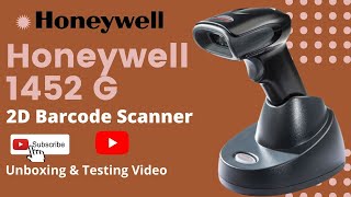 Honeywell 1452G barcode scanner Demo