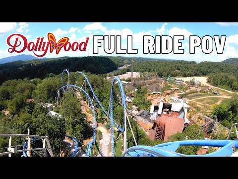 Wild Eagle Roller Coaster At Dollywood Full Ride POV