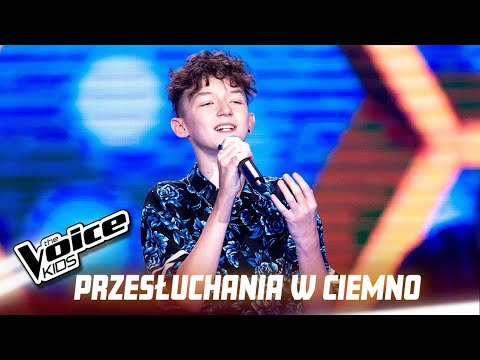 Marcin Maciejczak - "I'll Never Love Again" - Przesłuchania w ciemno | The Voice Kids Poland 3