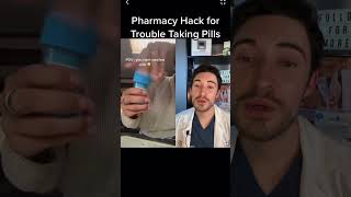 PHARMACY HACK: Pill Crusher #pharmacy #pills #medicine #prescription #pharmacist #doctor #nurse