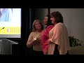 Alumni Weekend 2018 Honorary Alumnus Bonnie Darnall And Anne Fox