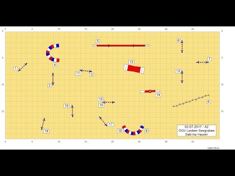 Agility Courses by Sabrina Hauser - 02.07.2017 / A2