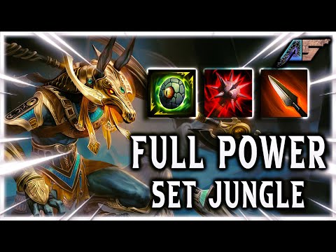 THIS FLAT PEN JUNGLE BUILD IS RIDICULOUSLY STRONG! - SMITE Set Jungle Conquest Gameplay