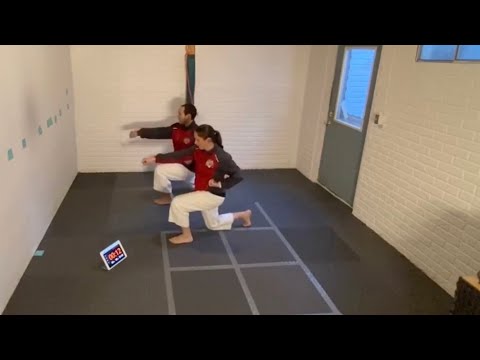 Karate (HIIT) workout: Tabata series set 1, 4 minute set