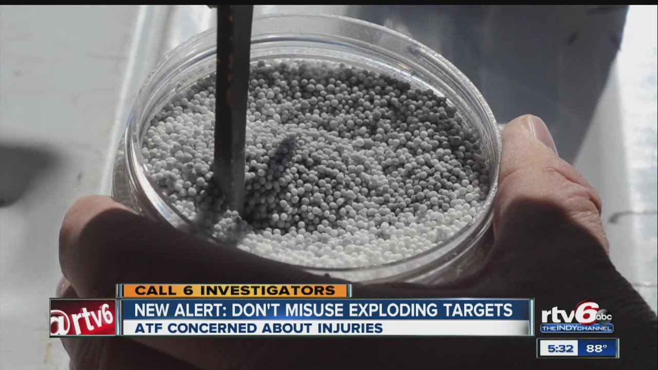 CALL 6: ATF issues new warning for exploding targets