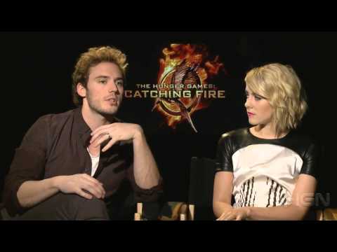 The Hunger Games: Catching Fire - Sam Claflin and Jena Malone Interview