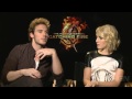 The Hunger Games: Catching Fire - Sam Claflin and Jena Malone Interview