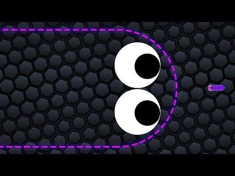 Slither.io 001 Lucky Giant Snake vs.001 Tiny Snake Epic Slitherio Best Gameplay!