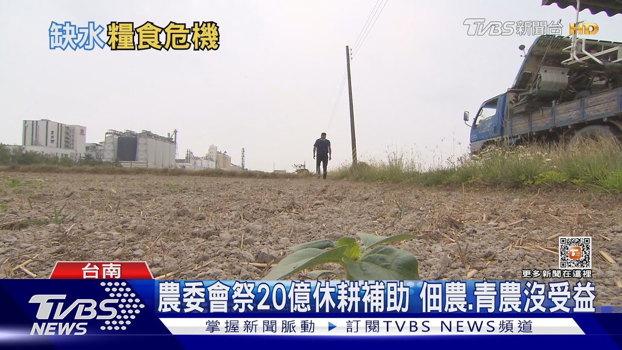 南科跟農民搶水用! 稻米產業鏈生存危機