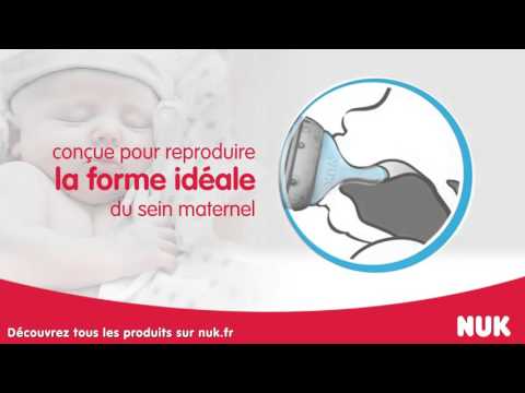 NUK FIRST CHOICE+ - LOT DE 2 TÉTINES EN SILICONE ANTI-COLIQUE 0-6 MOIS