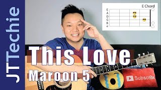 This Love - Maroon 5 Guitar Tutorial