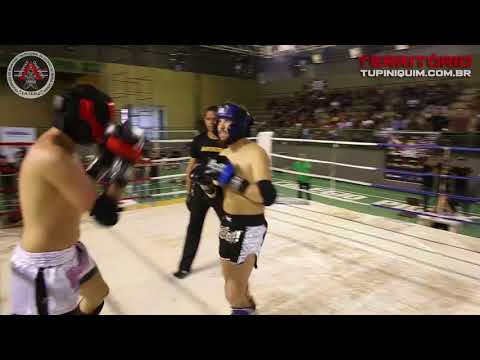 Caio vs David - Campeonato Mineiro de Muay Thai 2018