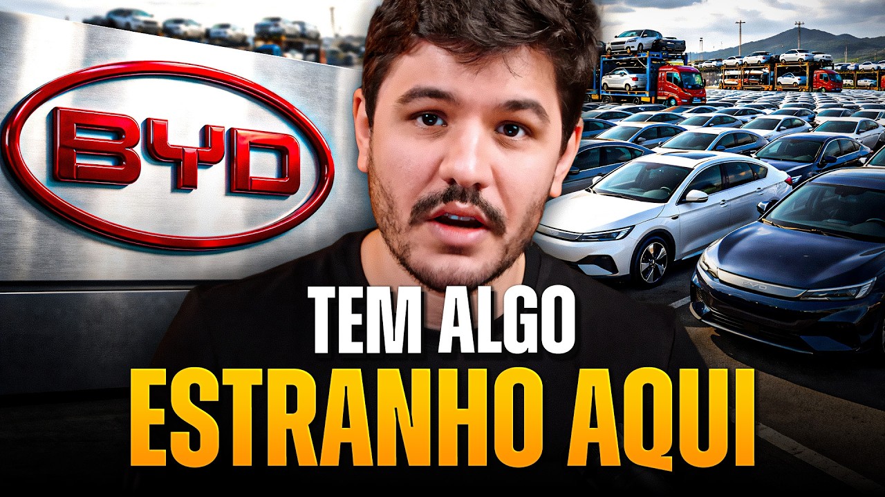 Por que tem tantos carros da BYD no Brasil? A verdade...