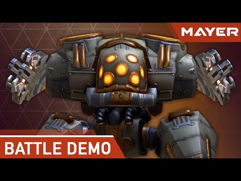 Finally there is a good weapon for the Brickhouse - Disc Launchers 12 | Mech Arena: Robot Showdown