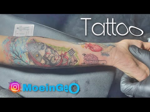 Moein Geo – Tattoo (معین ژئو – قسمتی از تتو دست) — MoeinGeo