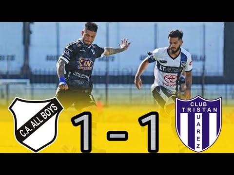 B Metro : ALL BOYS 1 - 1 TRISTÁN SUÁREZ (Los Goles)
