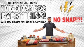 Government Shutdown Could Stop SNAP Benefits | How to Eat Smart and Stretch Your Food Budget