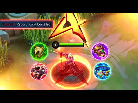 REVAMPED LEOMORD IS THE NEW META TANK JUNGLER | LEOMORD JUNGLE ROTATION | BUILD AND TALENT | MLBB