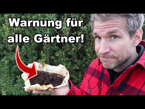 Was dir keiner über Kaffeesatz im Garten sagt!