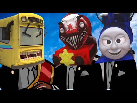Gaming Nightmares: Cursed Thomas takes on Bus Eater in Minecraft