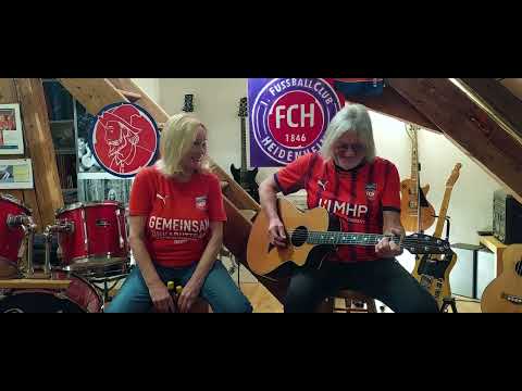 26 - 1. Bundesliga 1. FC Heidenheim vs Dortmund 1.2. (a) - musikalischer Support Clip Rock4FCH