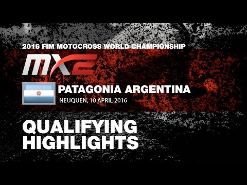 MXGP of Patagonia Argentina MX2 Qualifying Highlights 2016