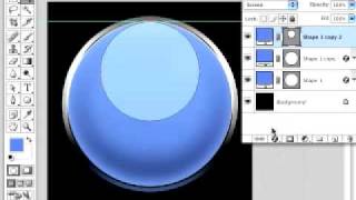 Photoshop Tutorial - Create a Glass Sphere or Gel Button