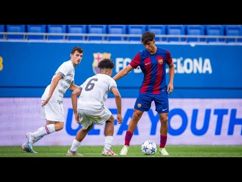 Guillermo Fernández vs Royal Antwerp U19 (19/09/2023) | UEFA Youth League debut