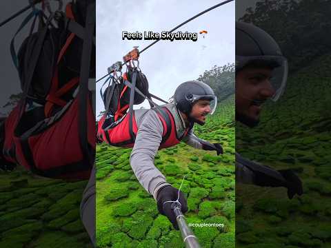 India’s Longest Zipline 🚀 1.8kms long and 90kms speed 😱