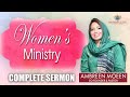 Women S Ministry Complete Sermon Ambassadors Of Christ Apostolic Church
