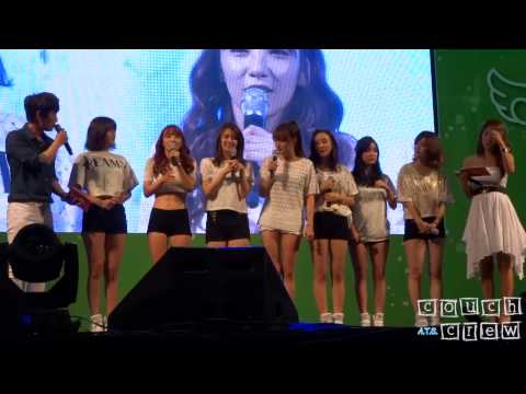 140717 Rainbow - Talk @ K. Will Youngstreet