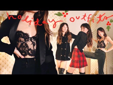 holiday party outfit ideas ?(for all the real parties i'll definitely be invited to... right?)