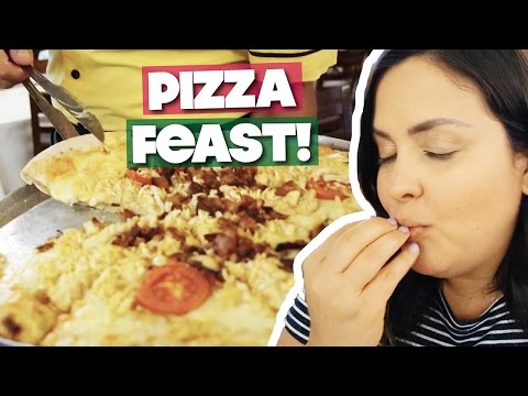 BRAZILIAN PIZZA RODÍZIO! ALL-YOU-CAN-EAT PIZZA FEAST!!!
