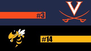 Virginia Vs  Georgia Tech Madness Tournament Highlights