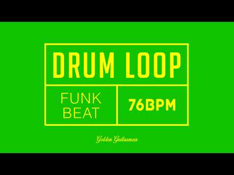 Funk Drum Loop 76 BPM