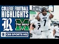 Rice vs #21 Marshall Highlights: The Owls use 5 interceptions to upset Thunder Herd | CBS Sports HQ