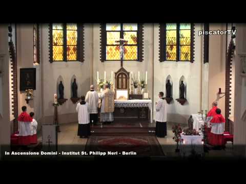 In Ascensione Domini 08 Evangelium - Traditional Latin Mass