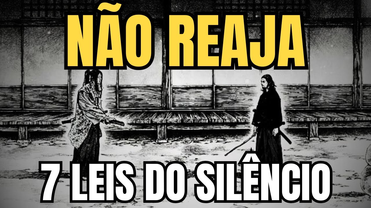 O PODER de NÃO REAGIR [ Confunda os outros em SILÊNCIO ]