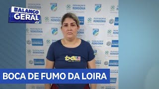 Woman arrested for drug trafficking at a spot known as “Boca da Loira”