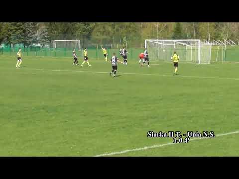 22K. V Ligi Siarka II Tarnobrzeg - Unia Nowa Sarzyna 1-2 01.05.2022r. - bramki z meczu