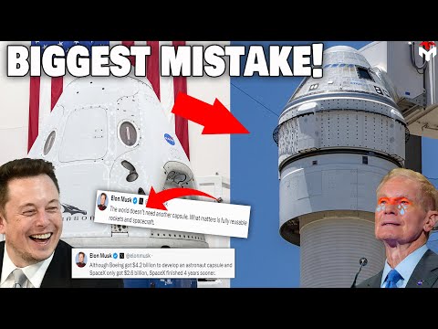 NASA Made BIG Mistake With Boeing Starliner... Musk Laugh!