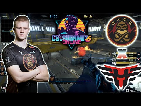 🇫🇮 ENCE Aerial vs 🇩🇰 HEROIC NUKE POV HIGHLIGHTS - cs_summit 6