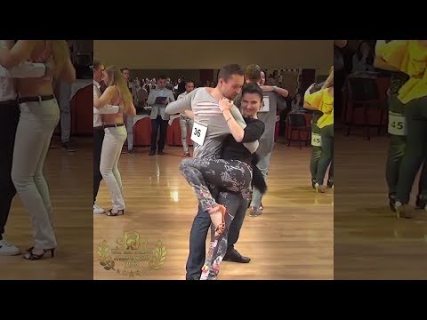 Kizomba Dance Improvisation - Social Dance Revolution Championship 2017 - Alex & Alyona
